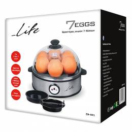 LIFE 7EGGS. Βραστήρας αυγών
