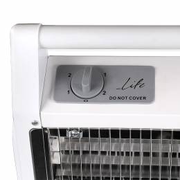 LIFE Q-HEAT Quartz heater 1200W,with 4 lamps,fan and humidifier