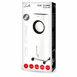 Air cooler LIFE ICE CORE 80W 4L με λειτουργία ψύξης μέσω εξάτμισης νερού & πλήκτρα αφής | 221-0206