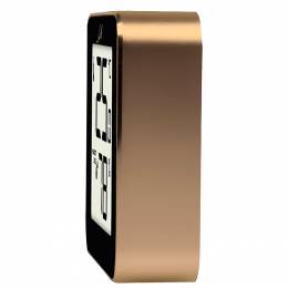 LIFE Alu Mini ROSE GOLD HYGROMETER & THERMOMETER 221-0228