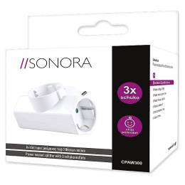 SONORA CPAW300 ΛΕΥΚΟΣ ΣΟΥΚΟ ΣΤΑΥΡΟΣ 3 ΘΕΣΕΩΝ