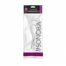 SONORA EC5W100 Προέκταση καλωδίου σούκο 5 μέτρα (3 x 1.5 mm²), σε λευκό χρώμα.