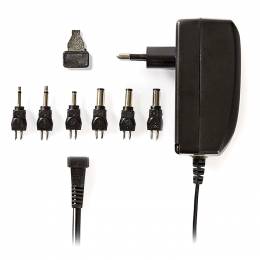 NEDIS ACPA003 Universal AC Power Adapter, 9.0/12/13.5/15/18/20/24 VDC, 1A - 1.5A 233-0061