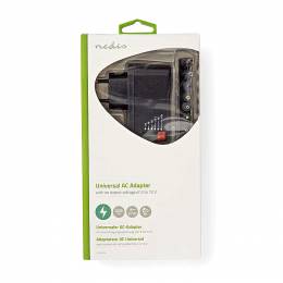 NEDIS ACPA009.Universal τροφοδοτικό ρεύματος, με έξόδο 3V - 12V.