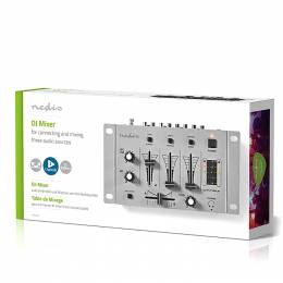 NEDIS MIXD050GY. Mixer 3 καναλιών stereo