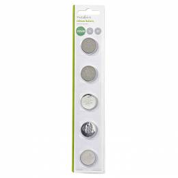 NEDIS BALCR24305BL Lithium Button Cell Battery CR2430, 3V, 5 pieces, Blister 233-0139