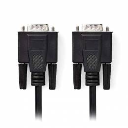 Καλώδιο VGA αρσ.- VGA αρσ. 3m. NEDIS CCGP59000BK 3m