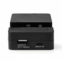 Universal φορτιστής για 2 μπαταρίες AA ή AAA (Ni-MH / Ni-Cd) και φορτιστής USB.