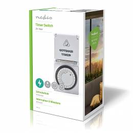 NEDIS TIME03 Timer Analogue Outdoor 3500W