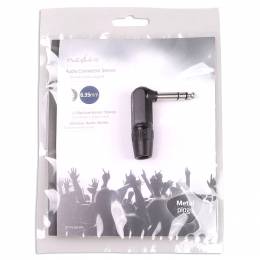 NEDIS COTP23903BK Audio Connector Stereo 6.35 mm Male Angled Black