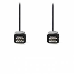 NEDIS CCGP37500BK20 Mini DisplayPort Cable Mini DisplayPort male-Mini DisplayPor