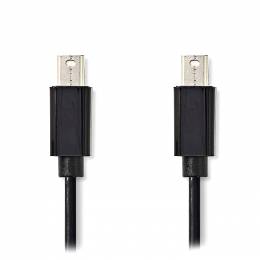 NEDIS CCGP37500BK20 Mini DisplayPort Cable Mini DisplayPort male-Mini DisplayPor