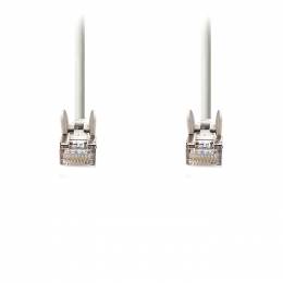 NEDIS Καλώδιο δικτύου CAT5e, F/UTP, 10m σε γκρι χρώμα CCGT85110GY100