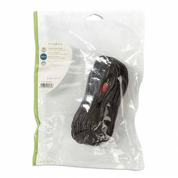 NEDIS STEREO AUDIO CABLE 3.5MM MALE TO 2XRCA MALE 20M BLACK - (CAGP22200BK200)