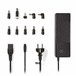 NEDIS NBARU150WBK Notebook Adapter Universal 9 tips & USB 150 W Output 12V-24V 233-1061