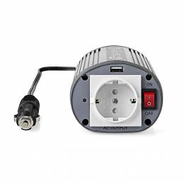 NEDIS PIMS15012 Power Inverter Modified Sine Wave 12 V DC - 230 V AC 150 W 1x Sc
