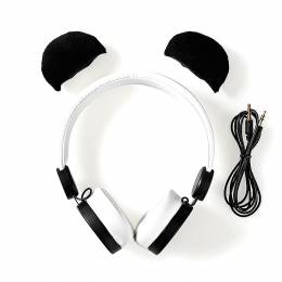 NEDIS HPWD4000WT Wired Headphones 1.2m Round Cable On-Ear Detachable Magnetic Ea 233-1196