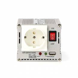 NEDIS PIMS30024 Power Inverter Modified Sine Wave 24V DC - 230V AC 300W 1x Schuk