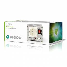 NEDIS PIMS30024 Power Inverter Modified Sine Wave 24V DC - 230V AC 300W 1x Schuk