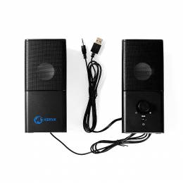 NEDIS GSPR10020BK Gaming Speakers 2.0 USB powered 3.5mm jack 18 W