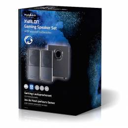NEDIS GSPR10021BK  Στερεοφωνικά ηχεία gaming 2.1, 11W.