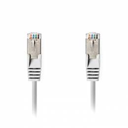 NEDIS CCGT85320GY20 Network Cable CAT6a SF/UTP RJ45 Male RJ45 Male 2.0 m Grey