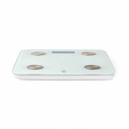 NEDIS WIFIHS10WT Wi-Fi Smart Personal Scales BMI, Fat, Water, Bones, Muscle, Pro