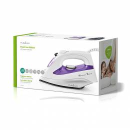 NEDIS IRON120VT Steam Iron 2000 W Steam Shot Ceramic Sole Purple