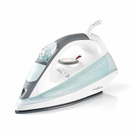 NEDIS IRON122WT Steam Iron 2200 W Steam Shot Ceramic Sole White