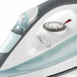 NEDIS IRON122WT Steam Iron 2200 W Steam Shot Ceramic Sole White