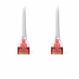 NEDIS CCGT85221WT30 Network Cable CAT6 S/FTP RJ45 Male RJ45 Male 3.0 m White 233-1755