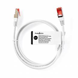 NEDIS CCGT85221WT30 Network Cable CAT6 S/FTP RJ45 Male RJ45 Male 3.0 m White 233-1755