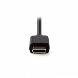 NEDIS WCHAC300ABK Wall Charger 3.0 A Fixed cable USB-C Black 233-1782