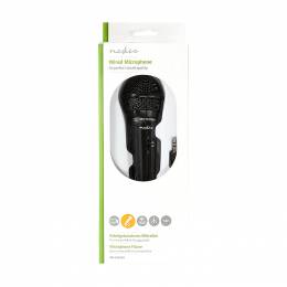 NEDIS MICTJ100BK Wired Microphone On/Off Button With Tripod 3.5 mm 233-1802