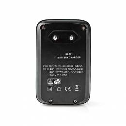 NEDIS BACH07 NiMH Battery Charger AA/AAA/E-Block 233-1854