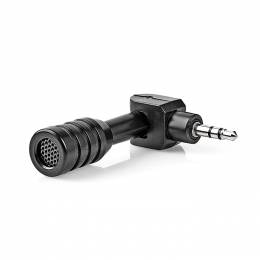 NEDIS MICMJ100BK Wired Microphone Mini Plug-in 3.5 mm Black 233-1868