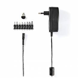 NEDIS ACPA109 Universal AC Power Adapter Type C (CEE 7/16) 7.5 W 3 / 5 / 6 / 7.5 233-1904