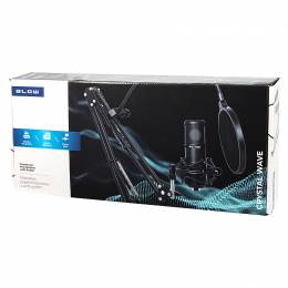 Μικρόφωνο στούντιο με λαβή BLOW Crystal Wave