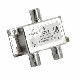 TRIAX διακλαδωτής 2 εξόδων 5-2400MHz SCS 2