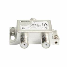 TRIAX διακλαδωτής 2 εξόδων 5-2400MHz SCS 2