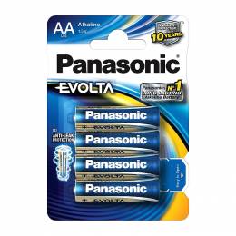 Panasonic Αλκαλικές Μπαταρίες ΑΑ 1,5V EVOLTA (4 τμχ)