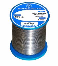 Broquetas Brofil 63 w/flux 1mm 500g