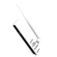 LAN TP-LINK Wireless USB adapter 1T1R,2.4GHz 802.11n, Det.Anten.