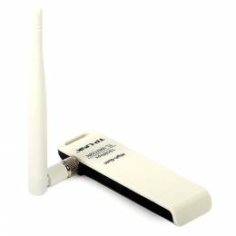 LAN TP-LINK Wireless USB adapter 1T1R,2.4GHz 802.11n, Det.Anten.