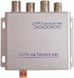 BALUN ΠΑΘΗΤΙΚΟ 4CH 4X BNC-RJ45 (500m) ΓΙΑ VIDEO Η' ΚΑΜΕΡΕΣ