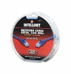 Καλώδιο UTP Cat5e 350MHz 3m μπλε Intellinet