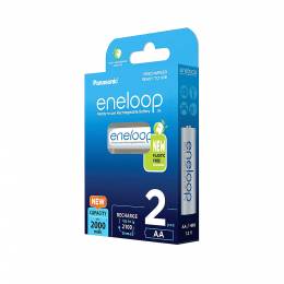 Panasonic Eneloop Επαναφορτιζόμενες Μπαταρίες AA Ni-MH 2000mAh 1.2V 2τμχ