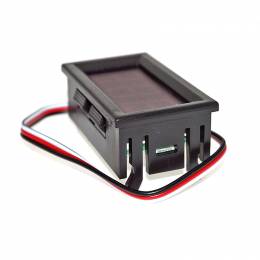 LED βολτόμετρο 100V DC 3-καλωδίων