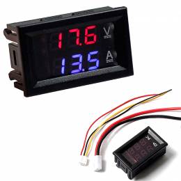 2σε1 Βολτόμετρο - Αμπερόμετρο DC 0.28" 0-100V/50A