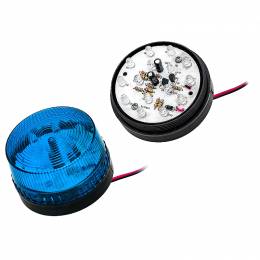 Strobe 12V Μπλε LED 73mm